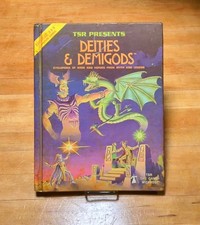 TSR Advanced Dungeons & Dragons Deities & Demigods Cyclopedia 1980 picture