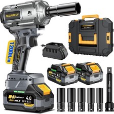 SOARFLY Upgraded Cordless Impact Wrench 1/2