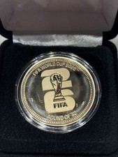 2026 FIFA WC VIP GIFT - Commemorative Coin - Round Of 32 - Germany Vs. Paraguay picture