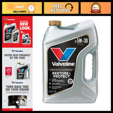 Full Synthetic 5W-30 Motor Oil - Restore & Protect, 5 Quart - Engine Oil Upgrade picture