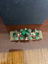 Austro Hungarian Cabochon Jewel Bracelet picture