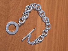 Tiffany & Co. Sterling Silver toggle Bracelet size 7
