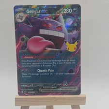 Gengar EX 090/128 30th Celebration Pokemon picture