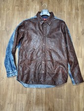 Diesel Leather+Fabric Shirt picture