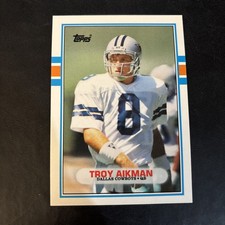 1989 Topps Traded - Troy Aikman #70T (RC) picture