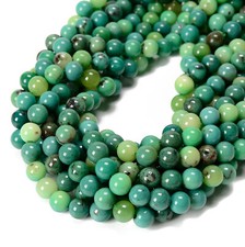 Natural Chrysoprase Smooth Round Beads 4mm 6mm 8mm 10mm 12mm 15.5