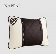 🔥LOWEST PRICE ON EBAY🔥Beige/Coffee For S-Class/MM Nappa Throw Pillow  picture
