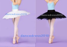 New Adult Professional Ballet Tutu Hard Organdy Platter Skirt Dance Dress 2Color picture