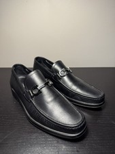 Salvatore Ferragamo Men's Horse-Bit Loafers Dress Shoes, Size 7 picture