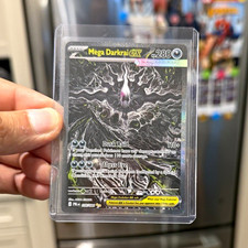 Mega Darkrai EX BREAKpoint 107/122 Ultra Rare Full Art Holo Eng 2016 picture