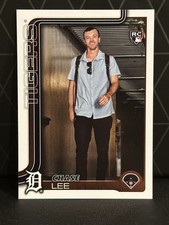 2025 Topps Update CHASE LEE Golden Mirror Image Variation Tigers / Blue Jays RC picture