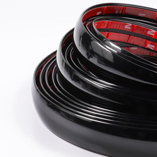 Glossy Black 16FT Automotive Trim Molding 1-3/16