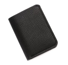Cartera De Cuero Para Hombre Billetera Carteras Corta Cartera De Moda Clasico picture