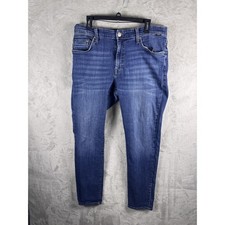 Mavi Steve Jeans Mens 36x34 Blue Athletic Fit Straight Denim Stretch Pants picture