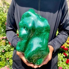 9.4LB Natural luster peacock rock cluster rough mineral sample picture