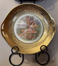 P.S. A.A. BAVARIA (Schönwald) 10” 22k Gold Encrusted Cabinet Plate picture
