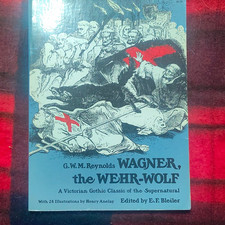 Wagner, The Wehr-Wolf George W.M. Reynolds 1975 Dover First Printing Vintage PB  picture