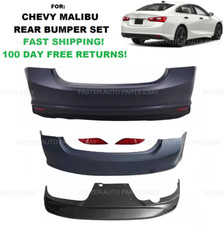FOR 2016-2020 Chevy Malibu Rear Upper Lower Bumper picture