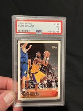 Topps 1996-97 Kobe Bryant Rookie #138 PSA 7 Los Angeles Lakers picture