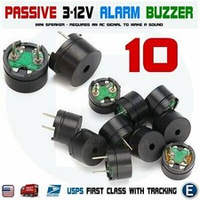10pcs Passive Buzzer Acoustic Component Mini Alarm Speaker Arduino 3V 5V 12V picture