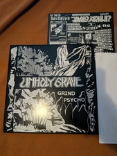 Unholy Grave Sete Star Sept Split Vinyl picture