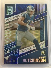 2022 Panini Donruss Elite - Rookies Aidan Hutchinson #136 Status Explosion /499 picture