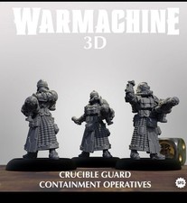 Warmachine CRUCIBLE GUARDCONTAINMENT OPERATIVES picture