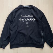GU x UNDERCOVER Jun Takahashi FreedomNoise Sweatshirt Black Size XL Used Japan picture