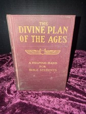 Antique Religious Watchtower Jehovah Witness The Divine Plan Of The Ages 1915 picture