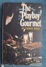 Vintage 1971 7th printing the Playboy Gourmet cookbook by Thomas Mario picture