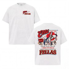 Ella Fella Club Shirt, 1-800-777-Fella Tee, Dandelion Graphic T-Shirt, Indie Aes picture