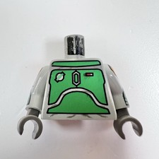 Lego Cloud City Boba Fett Minifigure TORSO ONLY 10123 Rare Authentic Star Wars picture