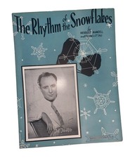 Vintage 1937 The Rhythm of Snowflakes Sheet Music Ted Fio Rito Art Deco Cover picture