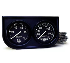 Auto Meter Gauge Set 2392 / Auto Gage 2-1/16 Water Temp/Oil Pressure Mechanical picture