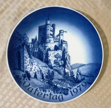 Vintage 1979 Vatertag (Father's Day) Plate by 100 Jahre Bareuther Bavaria picture