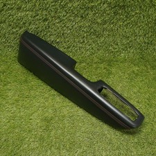 11-18 Durango Front Left Driver Interior Door Trim Armrest OEM Black Red Stitch picture