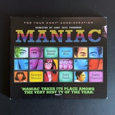 Maniac Complete Limited Series FYC Emma Stone Sally Field Jonah Hill  3 DVD Set picture