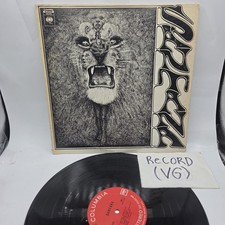 Santana Self-Titled Vinyl LP Columbia Evil Ways Soul Sacrifice 2 Eye '69 VG picture