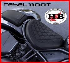 HONDA OEM PASSENGER SEAT & FOOTPEGS BLACK 23-25 REBEL 1100T TOUR 08R70-MLA-A30ZB picture