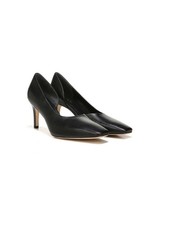 Vince Tiana Classic Black Square-Toe Women’s Pumps - Size 9 / Size 39 picture