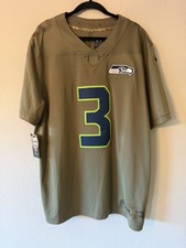 NewSEATTLE SEAHAWKS Nike On Field Green Salute to Service Jersey Men’s XL WILSON picture