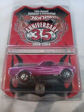 Hot Wheels RLC 35th Anniversary 17th Convention Series Custom Fleetside Pink 4/5 picture