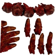 15 Pieces Halloween Broken Fake Body Parts Decoration - Scary Fingers picture