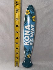 NIB Kona Brewing Big Wave Surfboard Hawaii Beer Tap Handle 11” picture