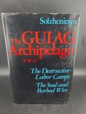 Vintage 1975 The Gulag Archipelago Two By Solzhenitsyn First Edition HB/DJ picture