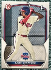 2023 Bowman Prospects #BP-3 Justin Crawford picture