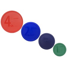 Pyrex 4-Pack Mixing Bowl Replacement Lids - (322-PC, 323-PC, 325-PC, 326-PC) picture