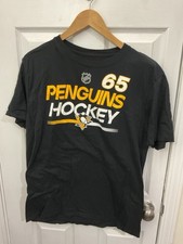 Pittsburgh Penguins #65 Eric Karlsson Size Men’s Large T-Shirt picture