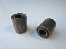 TRIUMPH BSA HANDLEBAR P CLAMPS MOUNTING BUSH TOP YOKE BONDED METALISTIC 97-1527 picture