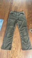 Vintage Men’s Levi’s 646 Silver Tab Flares Bell Bottoms Brown Corduroy 30x28 picture